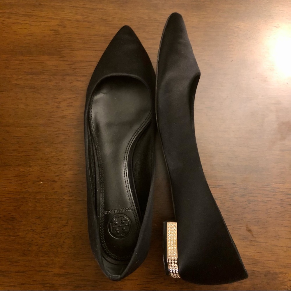 Tory Burch black flats size 8